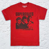 Supergrass - I Should Coco Tracklist - Red T-shirt